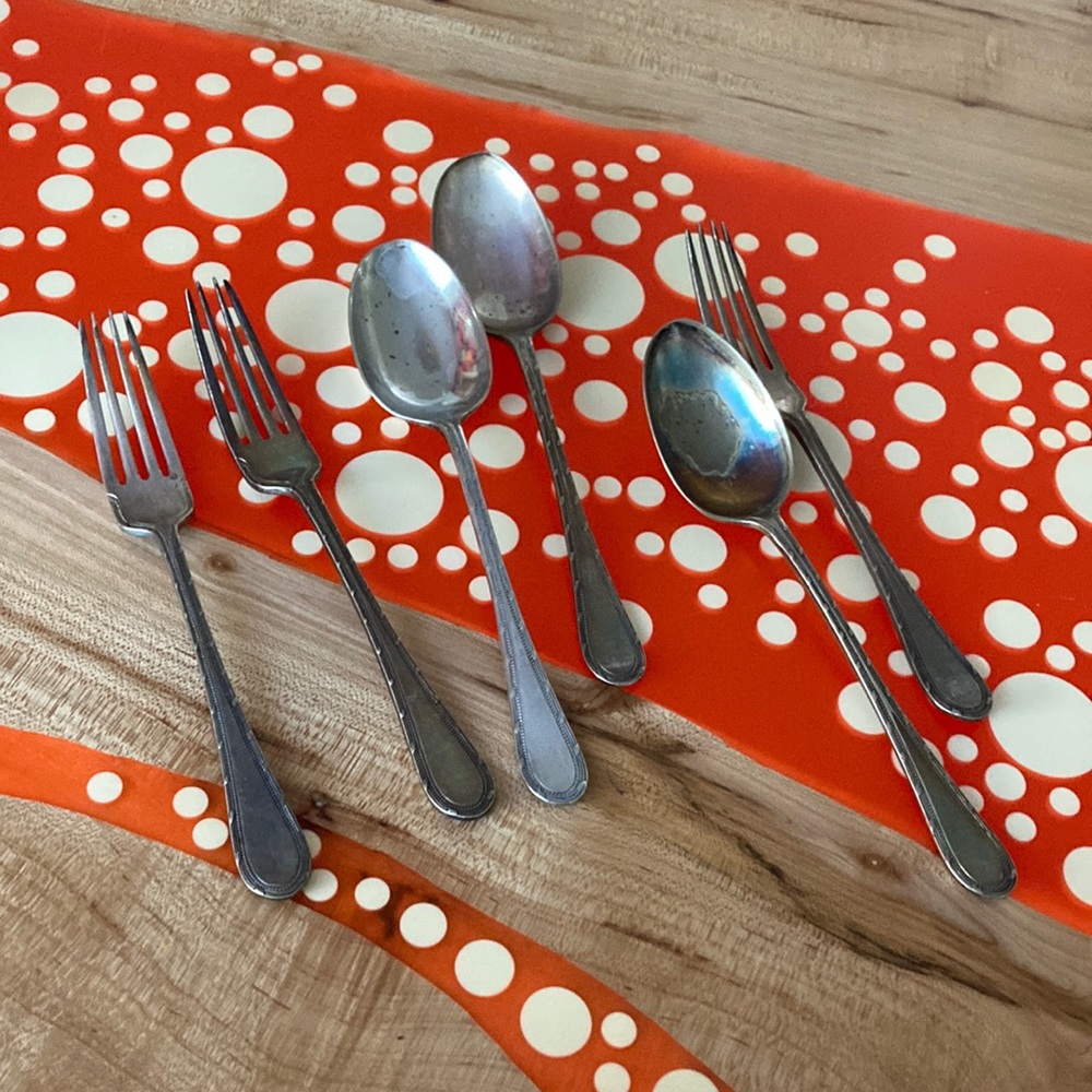Ritz Carlton spoons & forks sterling silver